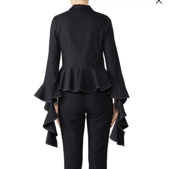 Alexis | Adelle Jacket Ruffle Sleeves Black S - Picture 3 of 11